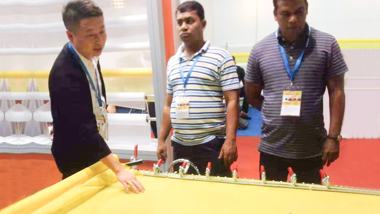 旭瑞絲印網耐磨易清洗，漏墨性好！